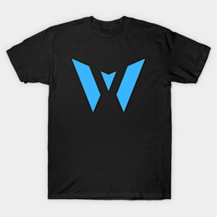 W Letter Sign Design Element Vector T-Shirt